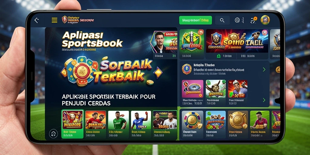 Tampilan utama aplikasi 8364 menampilkan berbagai pilihan taruhan olahraga.