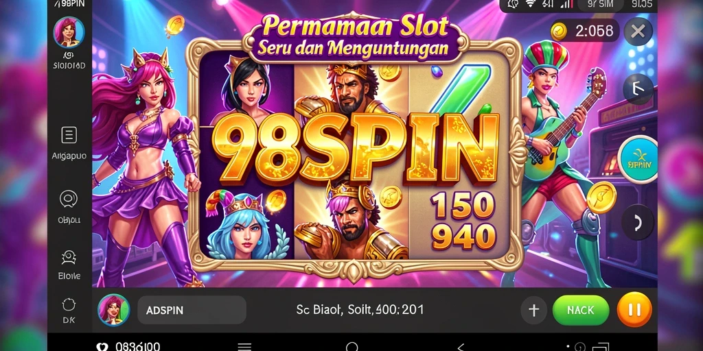 Tampilan gameplay seru di 98SPIN dengan slot yang menguntungkan.