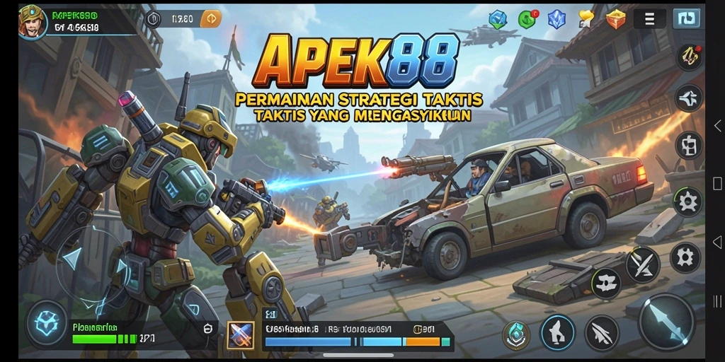 Tampilan menarik dari gameplay APEK88 dengan elemen strategi yang mendebarkan.