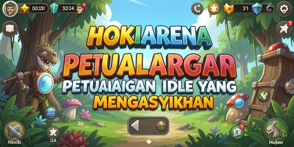 Tangkapan layar HOKIARENA menampilkan gameplay Idle yang seru dan interaktif.