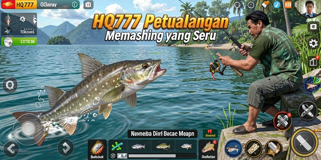 Tangkapan ikan dan pengalaman memancing yang mendebarkan.