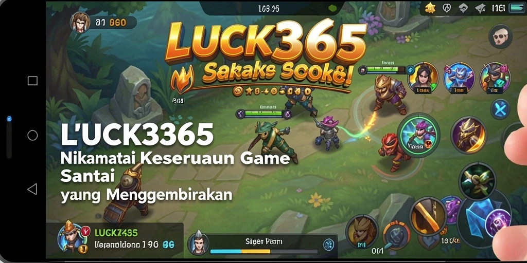 Tampilan gameplay seru dari LUCK365 dengan berbagai level menarik.