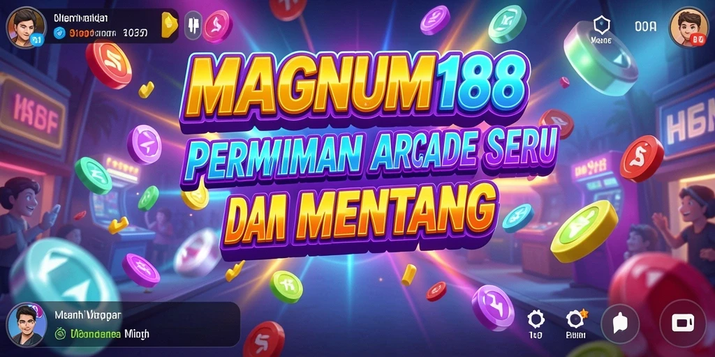 Screenshot gameplay MAGNUM188 yang menampilkan aksi seru di level arcade.