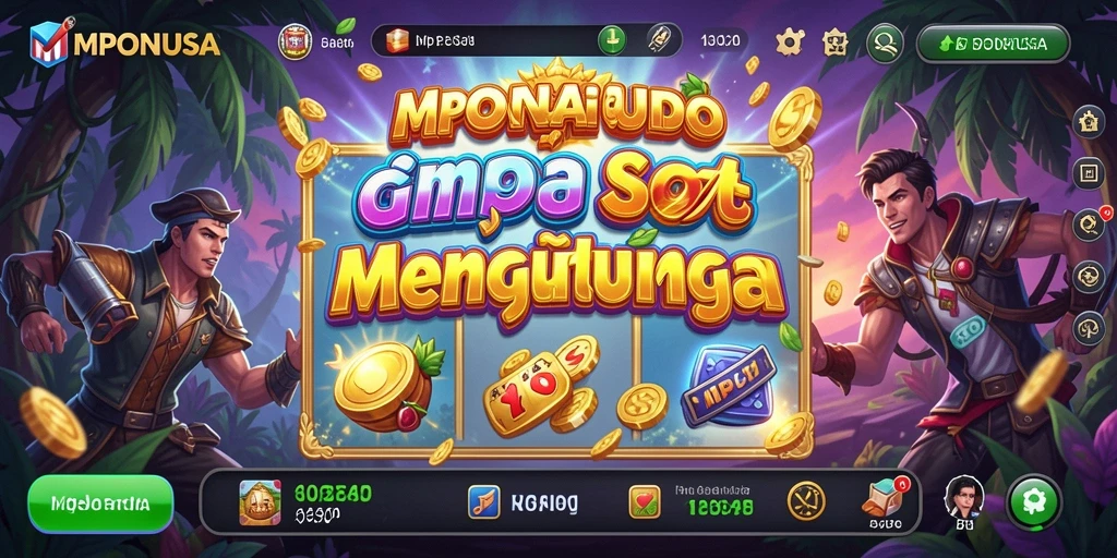 Tampilan menarik dari gameplay MPONUSA yang memukau.