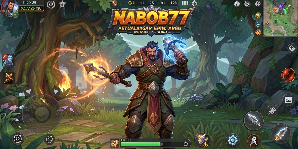Tampilan gameplay seru dalam <strong>NABOB77</strong> dengan aksi pertarungan yang mendebarkan.