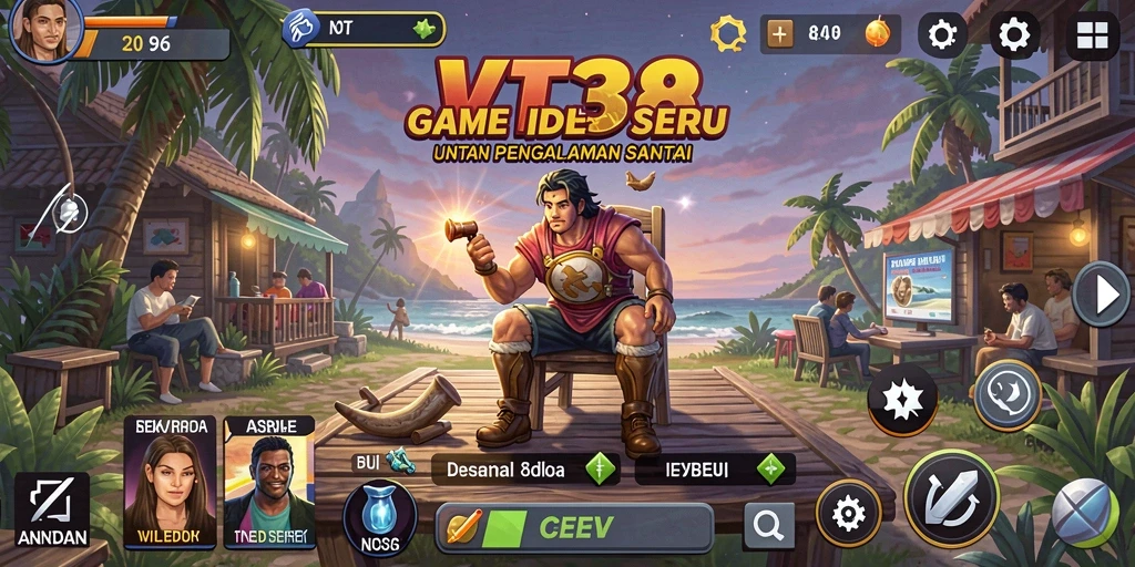 Tampilan gameplay <strong>VT38</strong> yang menarik dan mengasyikkan.
